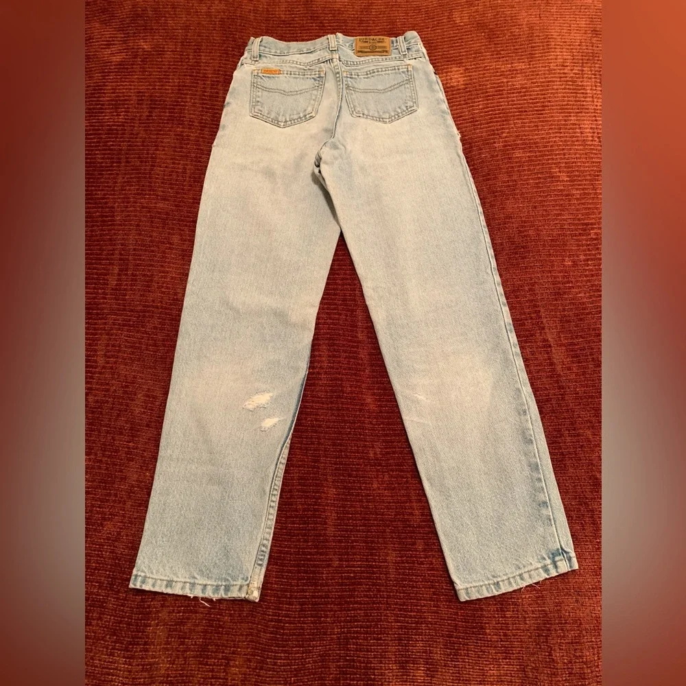 High Waist Light Blue Jeans - Picture 4 of 11